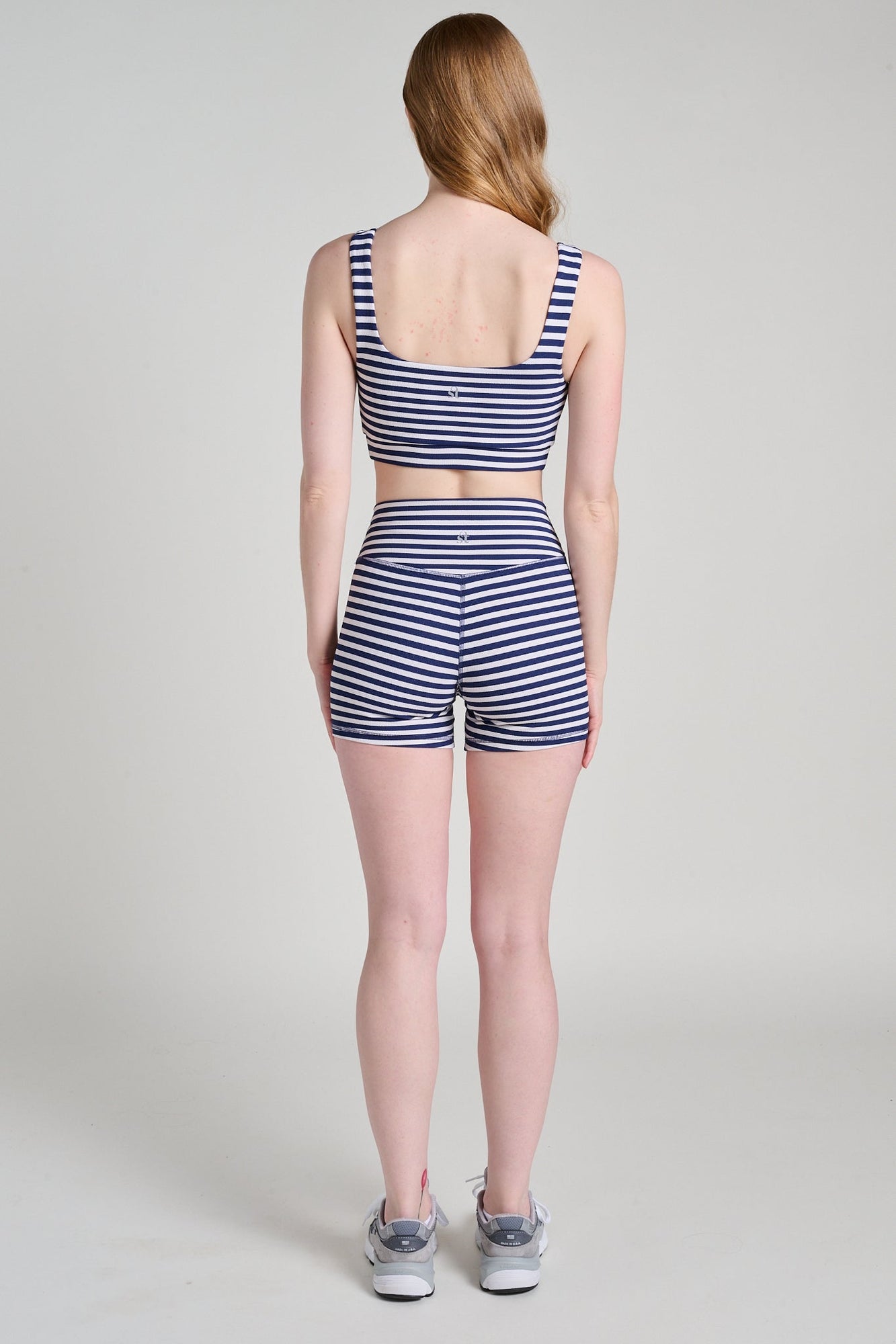 Strut This | The Sparrow Short | Navy Stripe