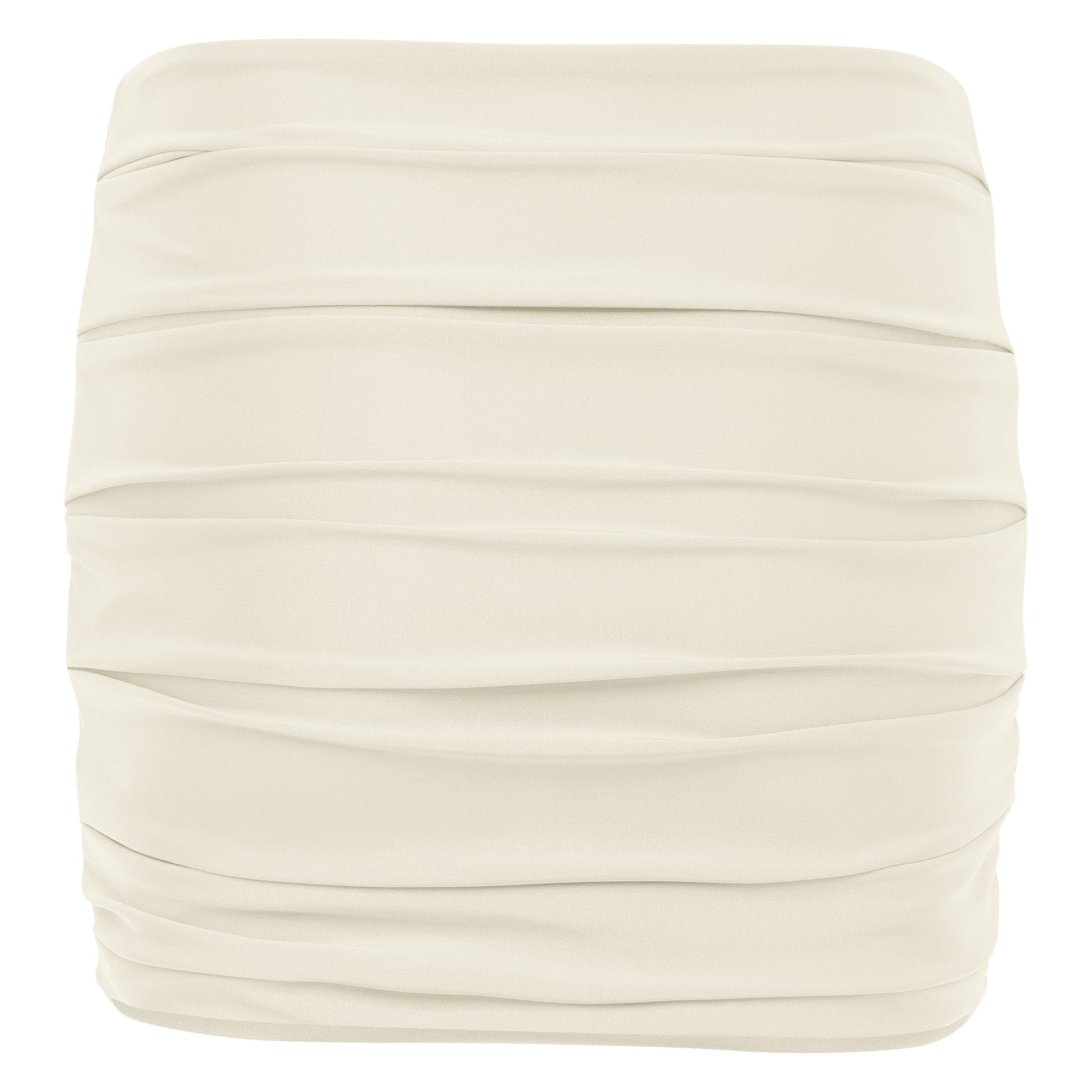 Thea Skirt | Ivory Sheen