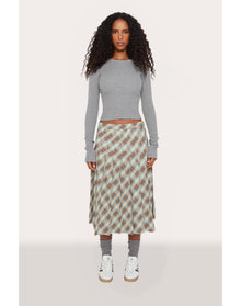 Thermal Waffle Top | Heather Grey