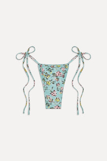 Tidal Micro String Bikini Bottom Pastel Peony