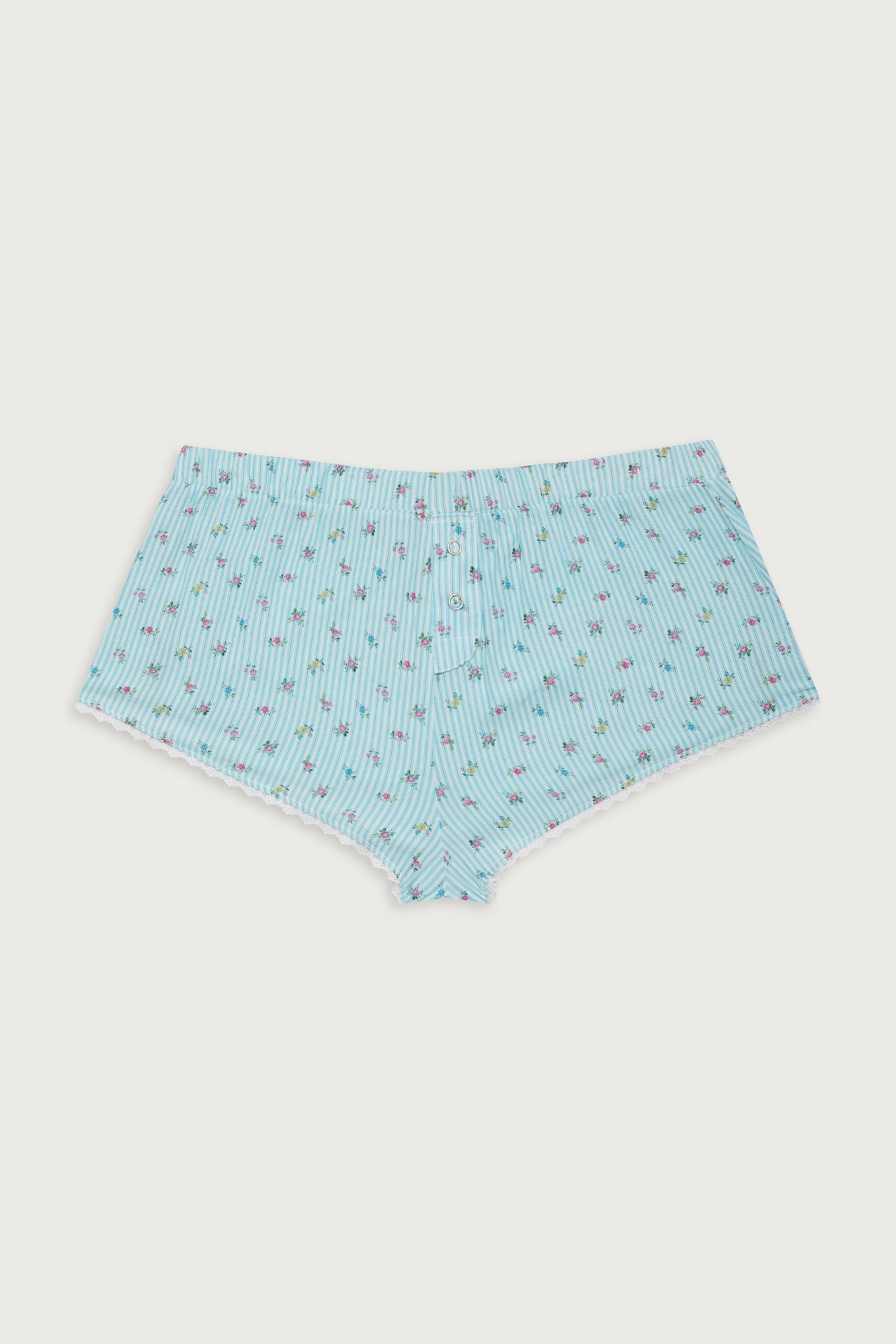 Tinsley mini boxer short cozy stripe