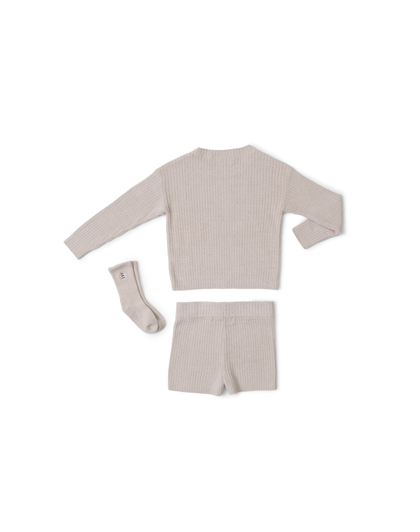 Toddler | Cozychic Ultra Lite Bee Set | Stone