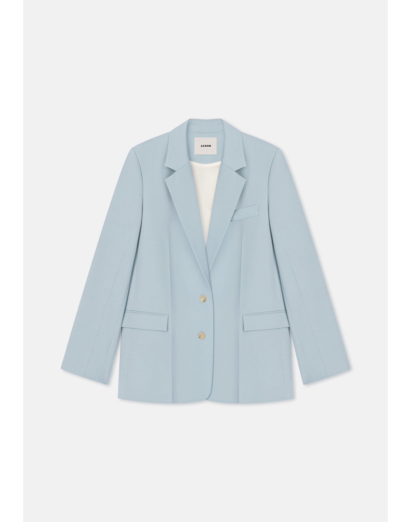 Tonka | Single-Breasted Blazer | Ice Blue