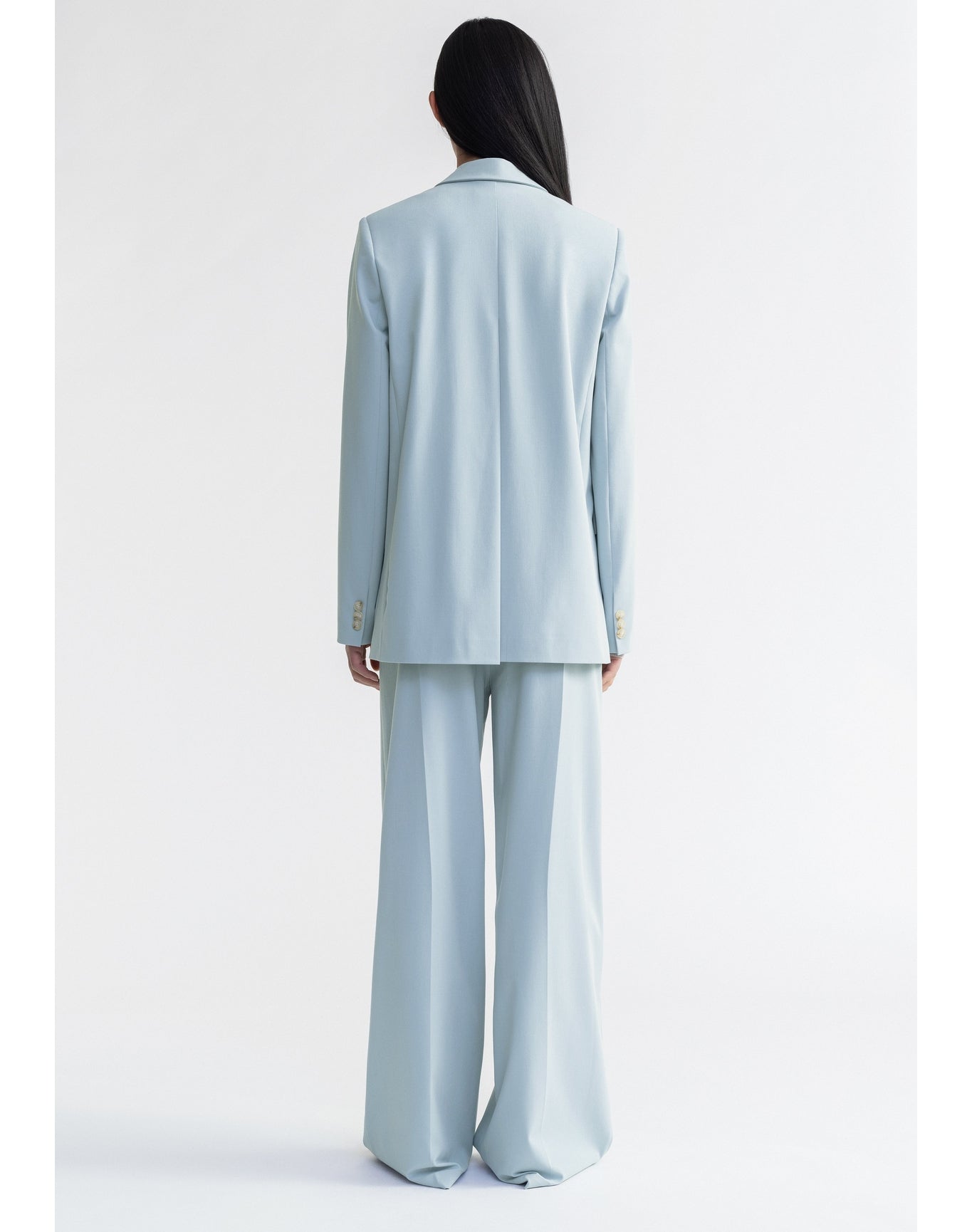 Tonka | Single-Breasted Blazer | Ice Blue