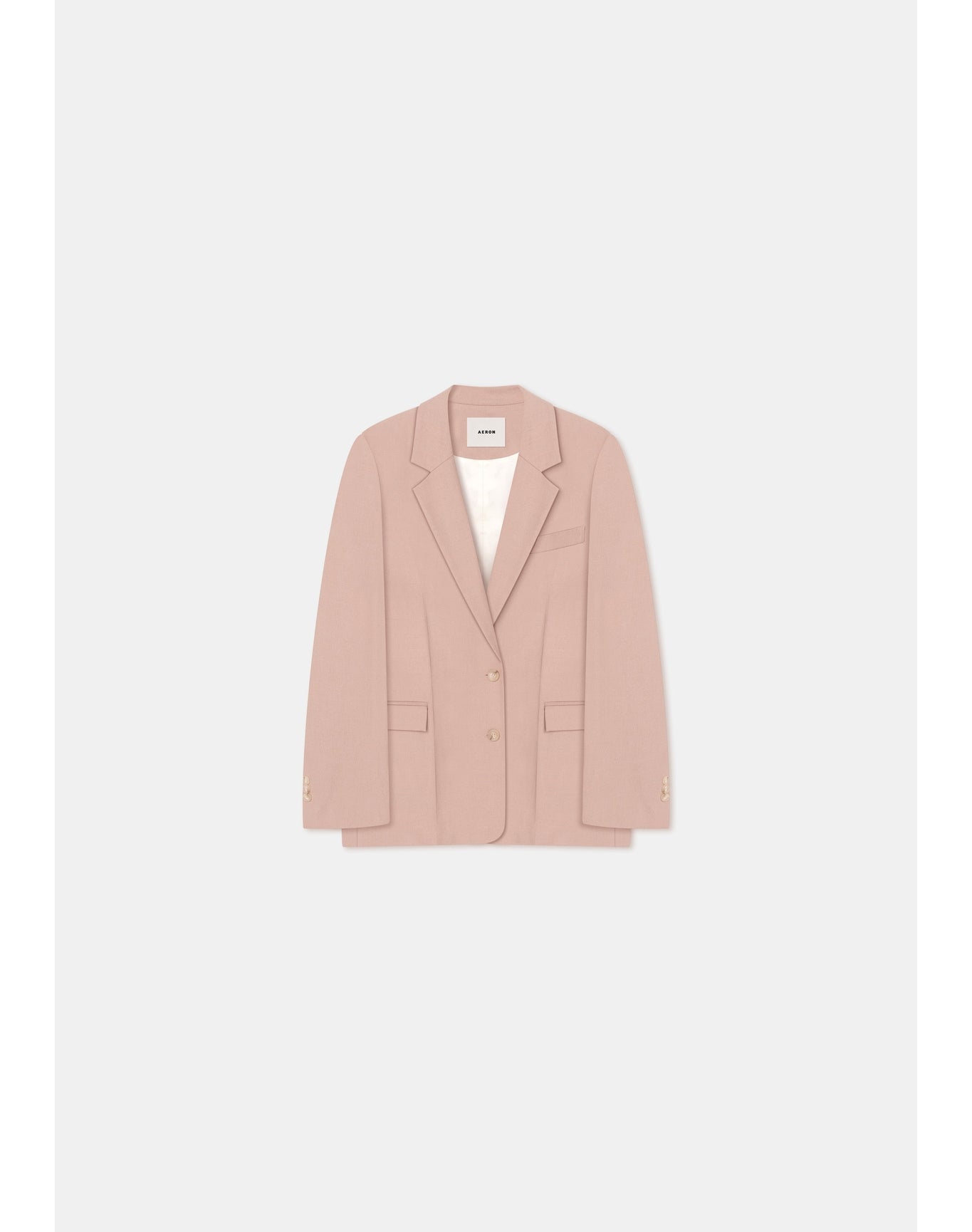 Tonka | Single Breasted Blazer | Pale Rose