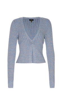 Minton Cardigan Sweater | Marled Icy Blue