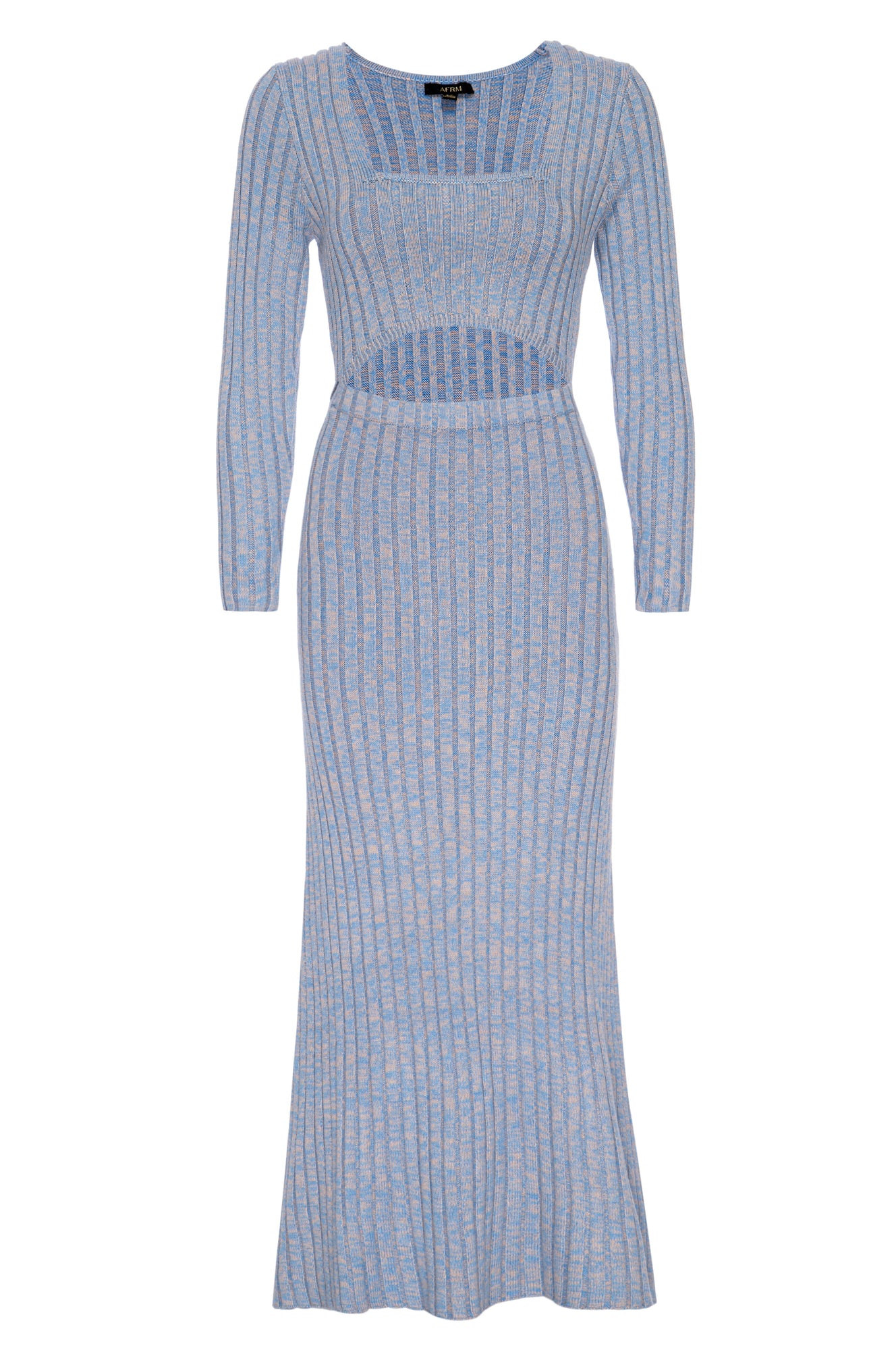 Skye Midi Dress | Marled Icy Blue