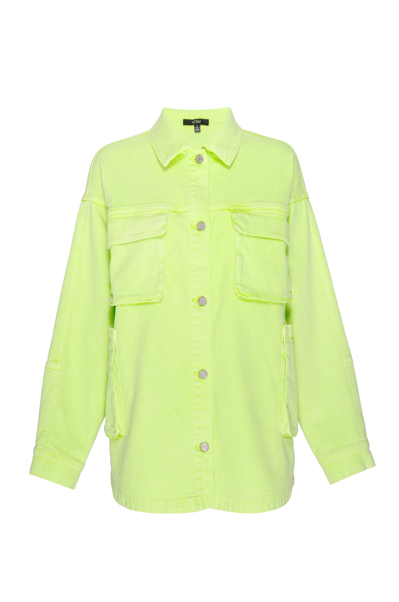 Bruno Cargo Shacket | Sunny Lime