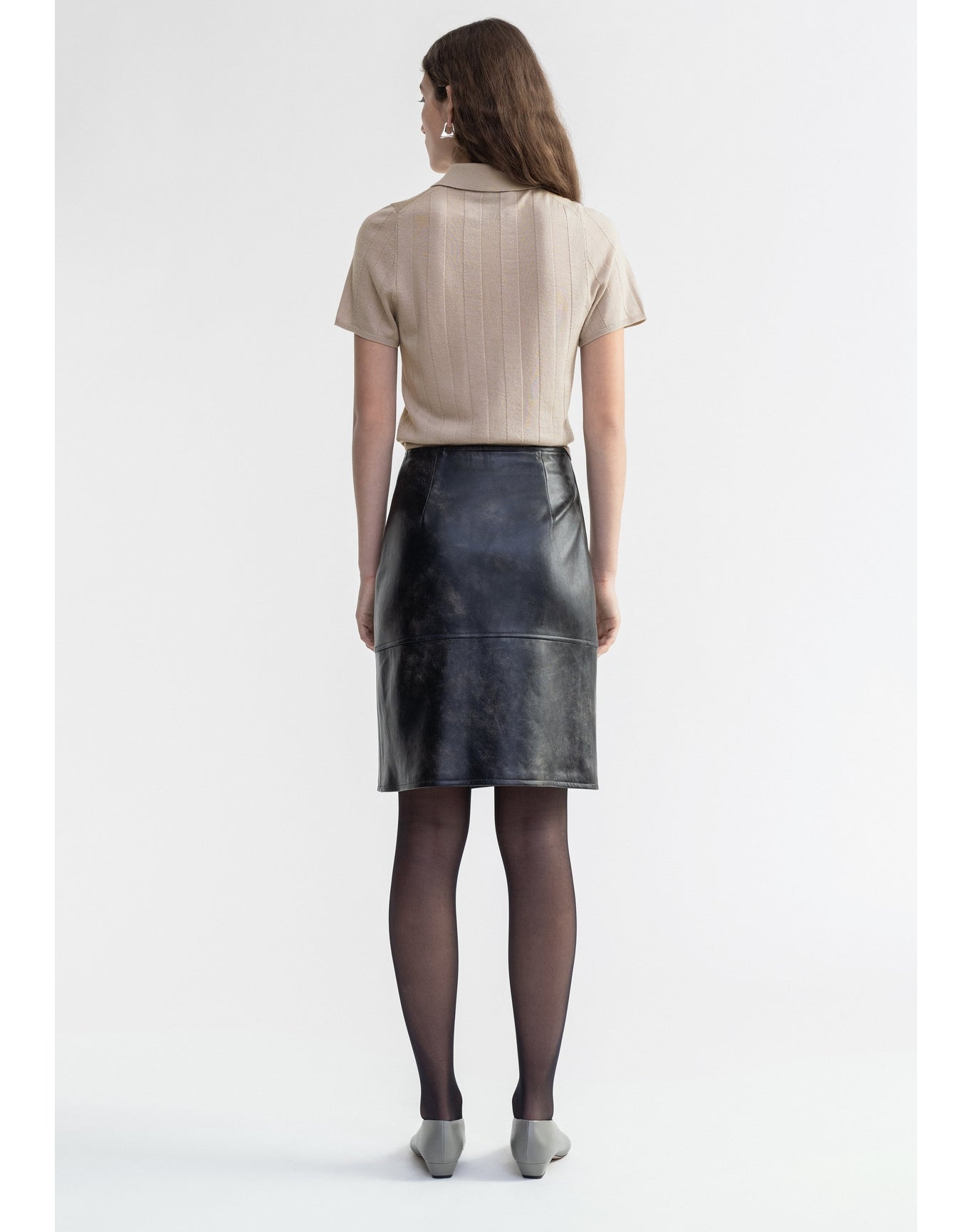 Tosca | Extrafine Merino Wool Polo | Mist