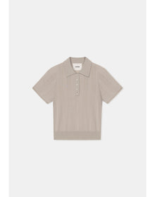 Tosca | Extrafine Merino Wool Polo | Mist