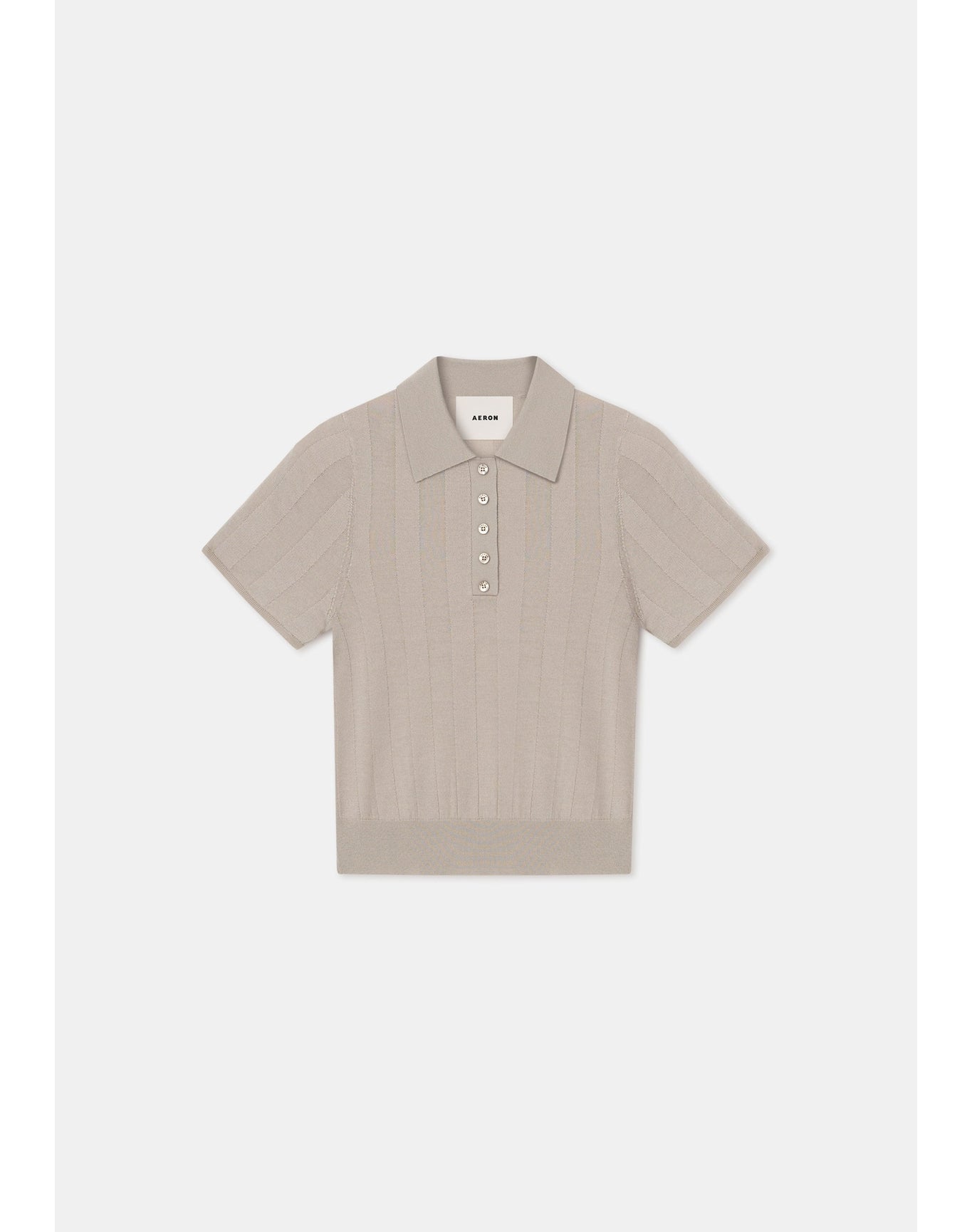 Tosca | Extrafine Merino Wool Polo | Mist
