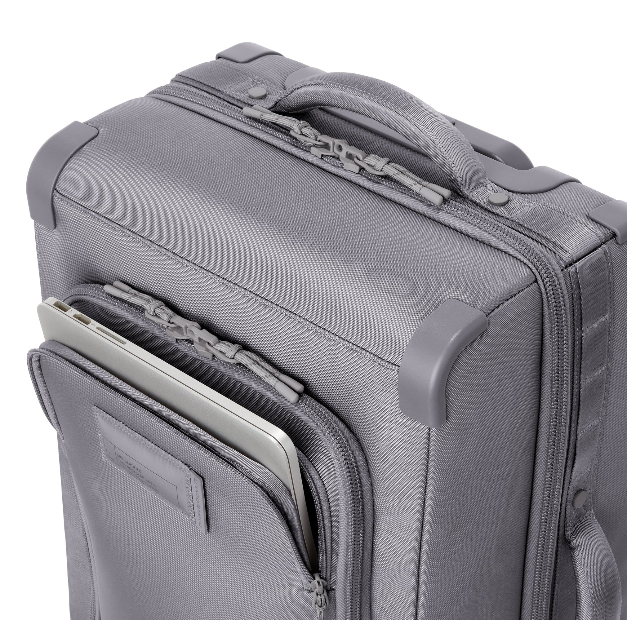 Seattle Carry-On Luggage | Ash | Recycled 900D Poly | Smaller - 20.5"