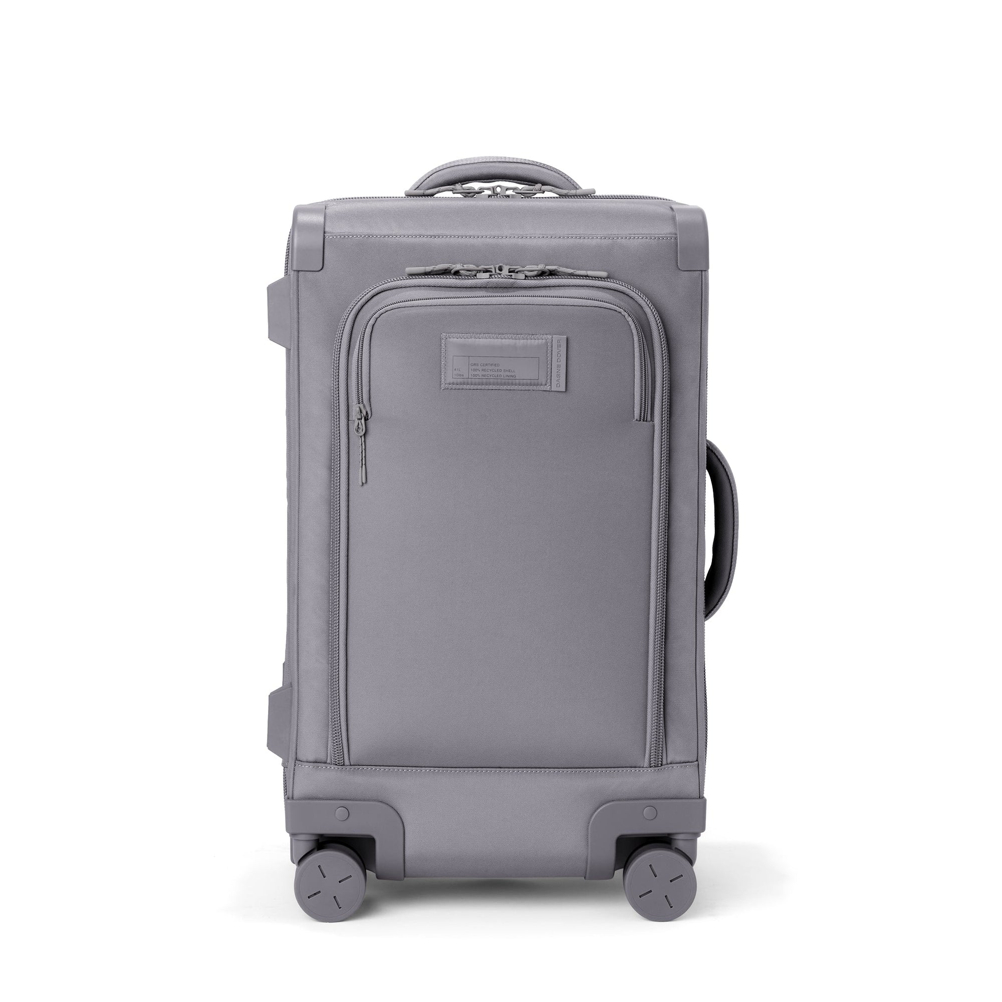 Seattle Carry-On Luggage | Ash | Recycled 900D Poly | Larger - 23.5"