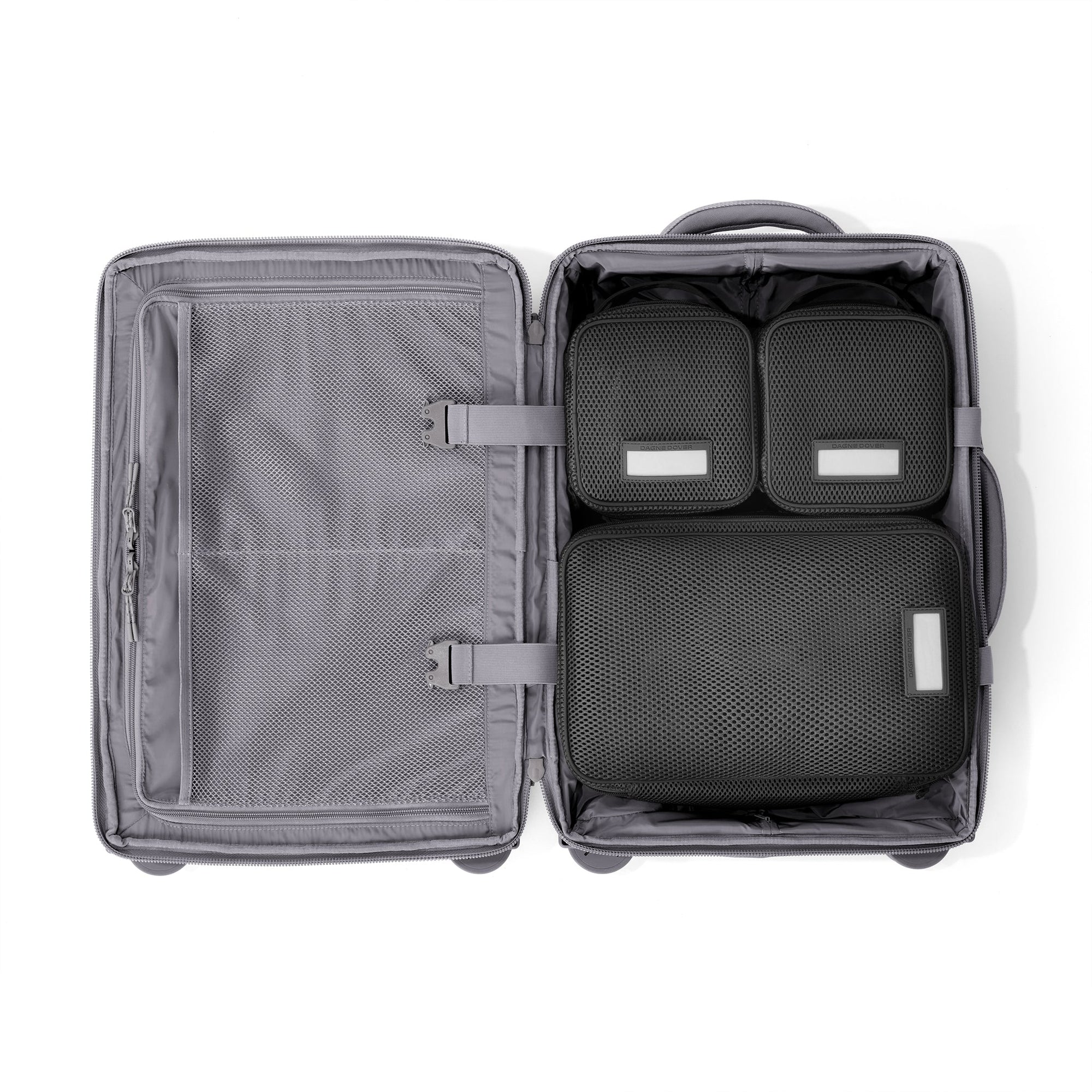 Seattle Carry-On Luggage | Ash | Recycled 900D Poly | Smaller - 20.5"