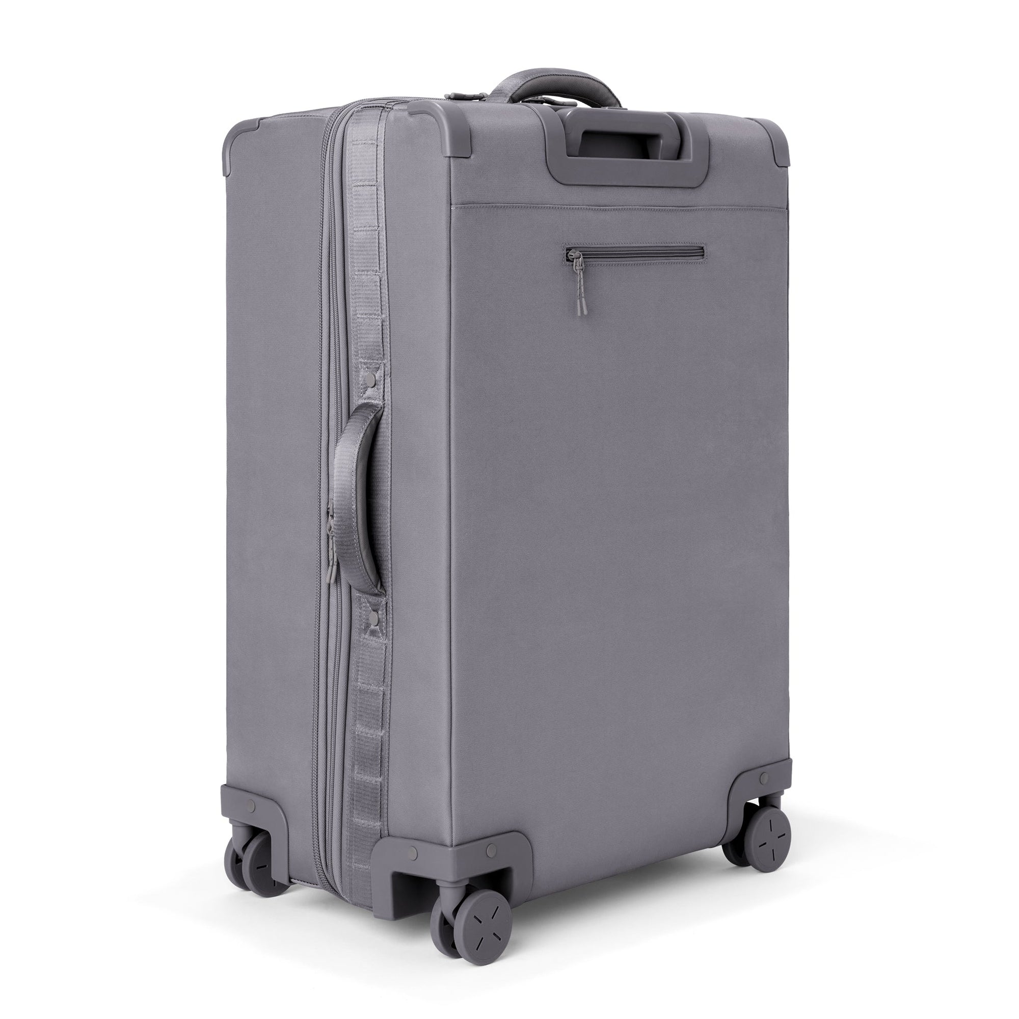 Sydney Checked Luggage | Ash | Recycled 900D Poly | Larger - 28.5"