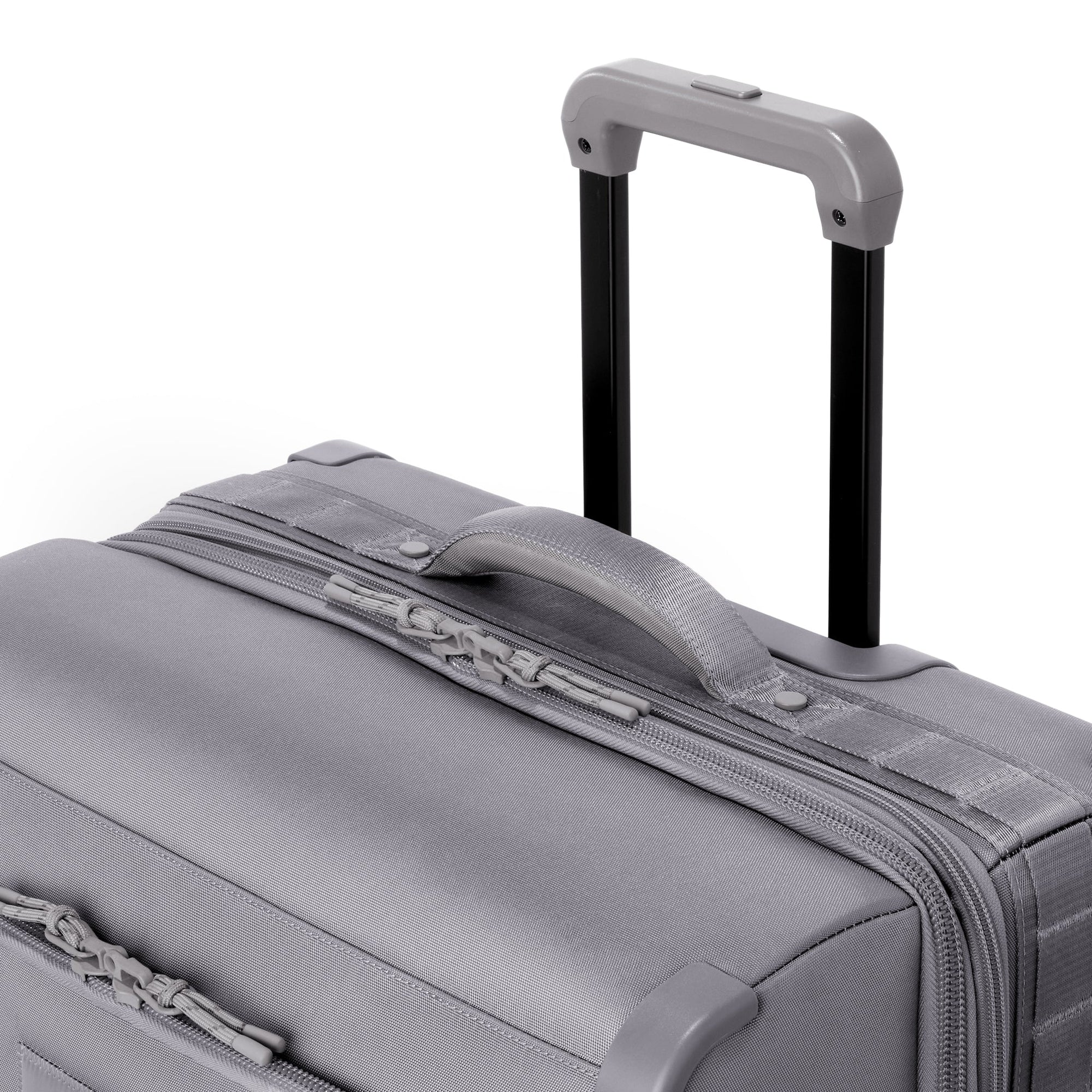 Sydney Checked Luggage | Ash | Recycled 900D Poly | Smaller - 25"