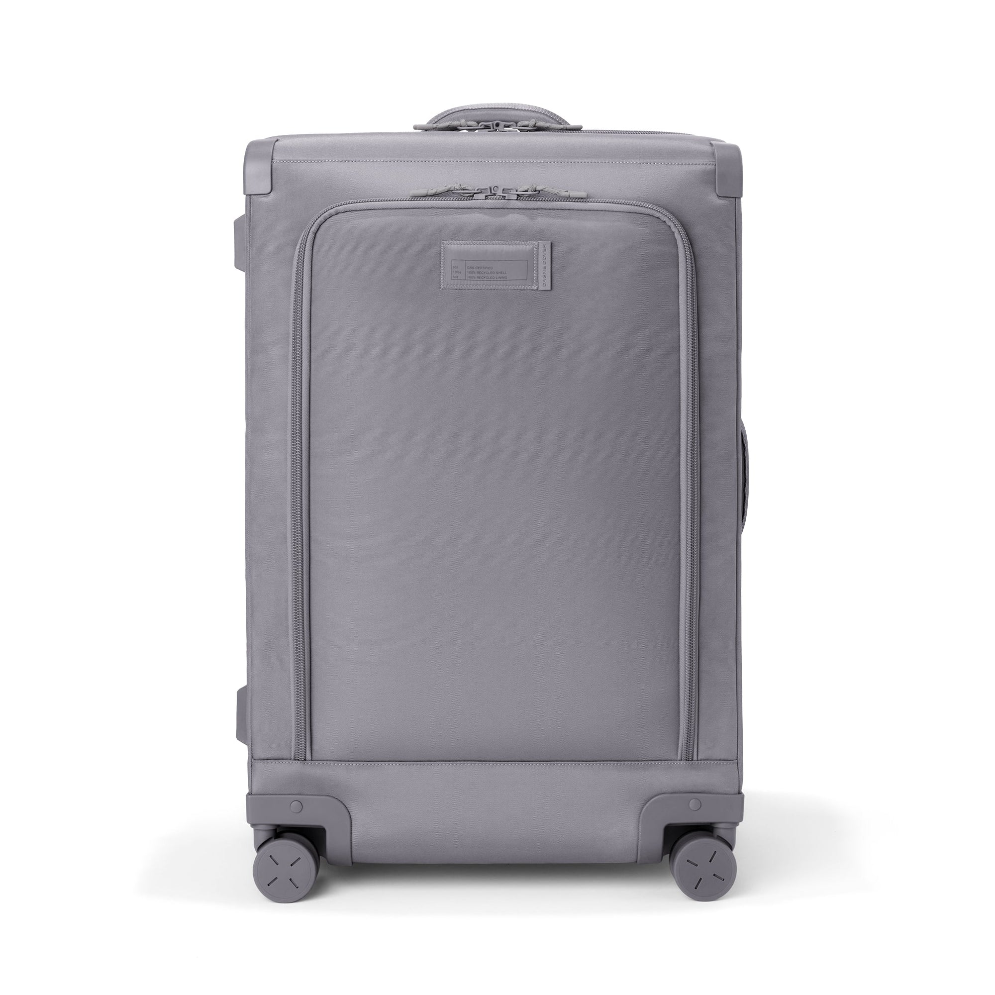 Sydney Checked Luggage | Ash | Recycled 900D Poly | Larger - 28.5"