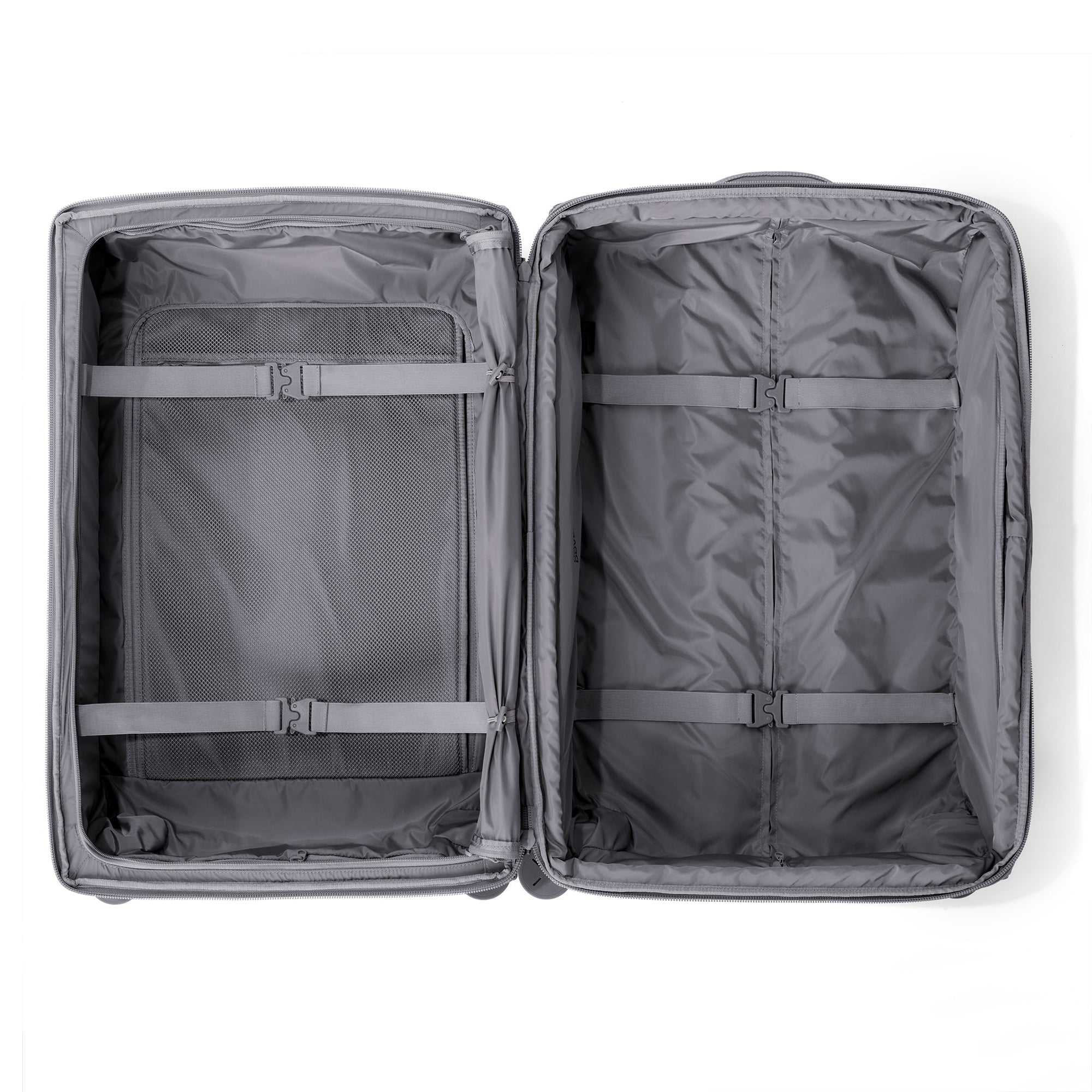 Sydney Checked Luggage | Ash | Recycled 900D Poly | Larger - 28.5"