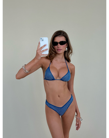 Triangle Top | Aquamarine