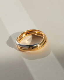 Trio Twisted Ring | Three-Tone