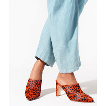 Tristan Pointy Toe Mule | Sienna Leopard