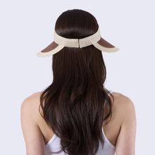 Trixie Visor | Natural/Chocolate