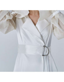 Tuileries Bridal Trench Dress | White