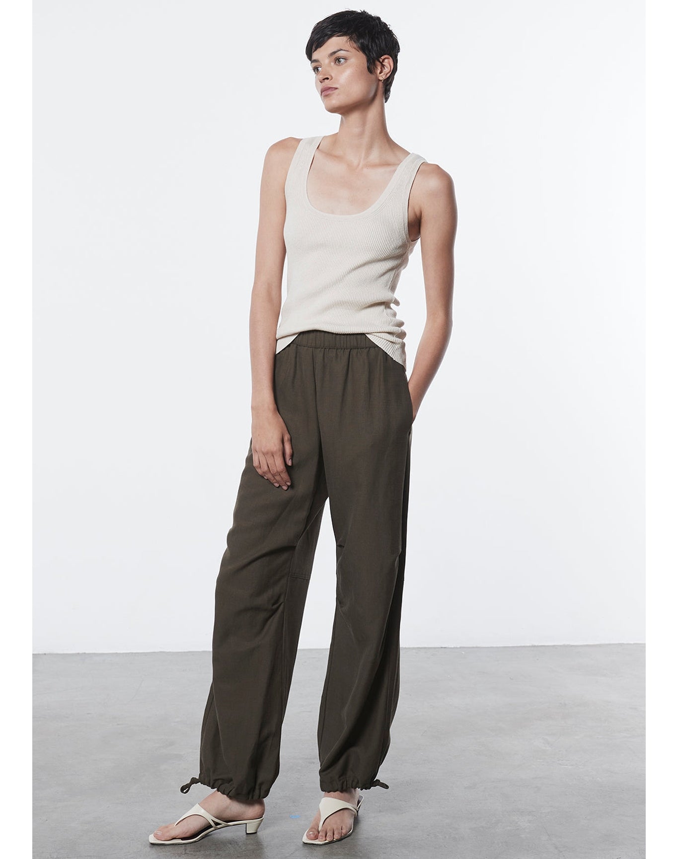 Twill Flight Pant | Military