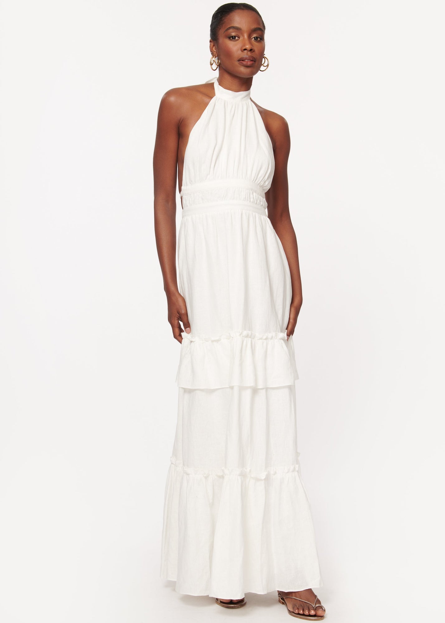 Raeann Dress | White