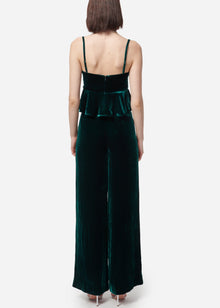 Rylie Velvet Pant | Deep Sea