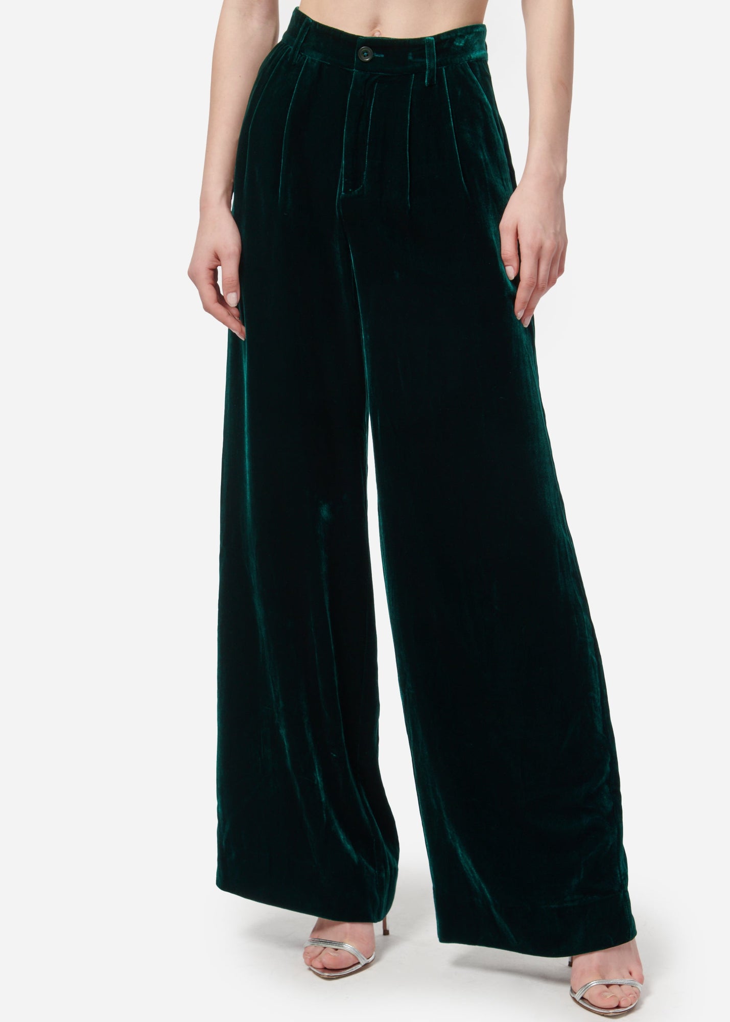 Rylie Velvet Pant | Deep Sea