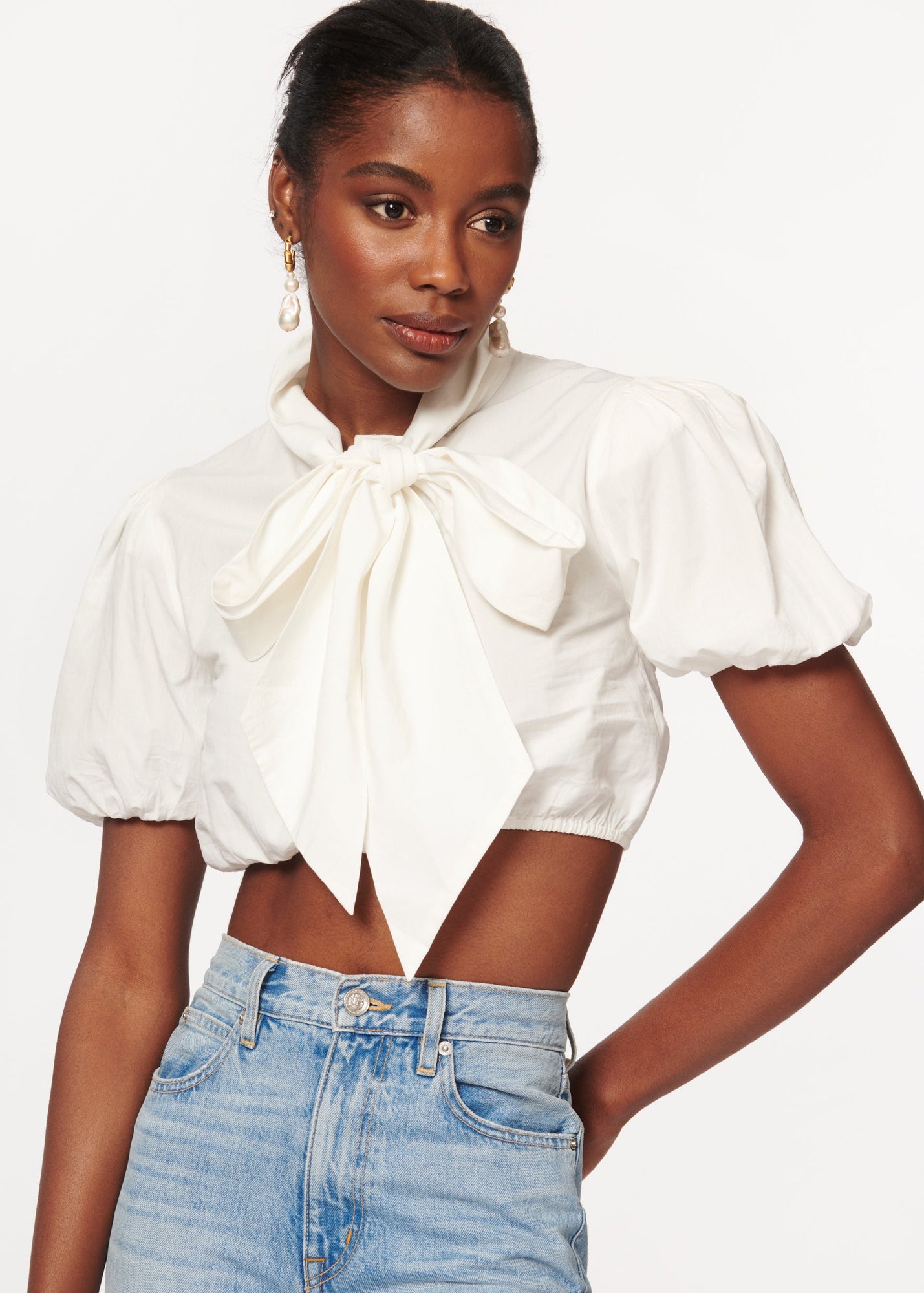 Lassi Top | White