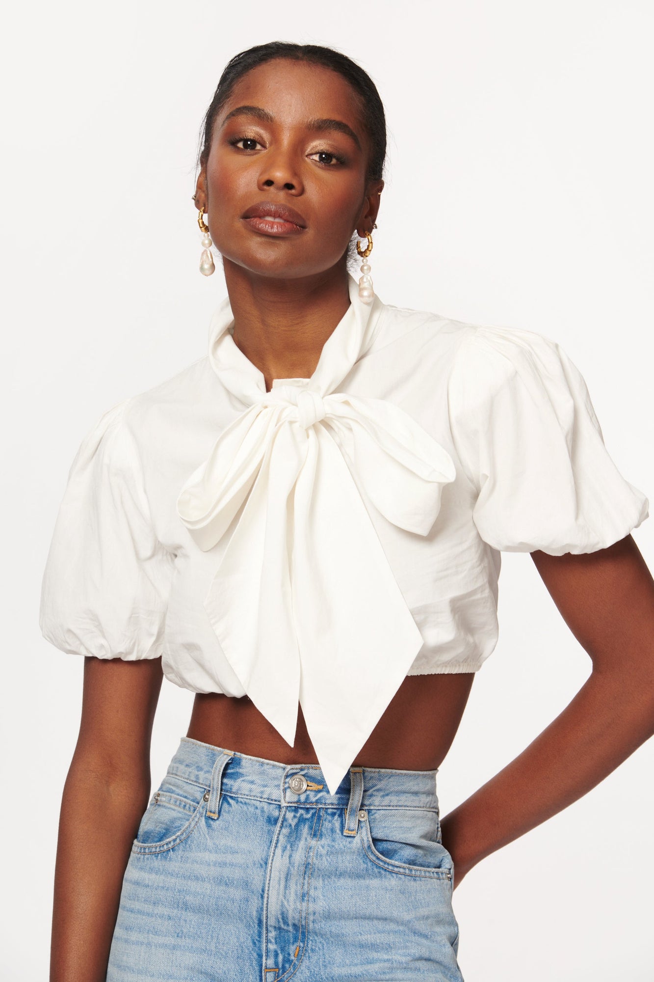 Lassi Top | White