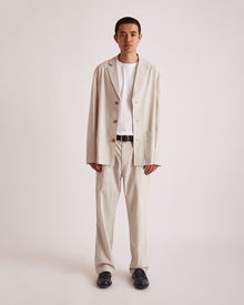 Natural | Mirza Linen Blazer