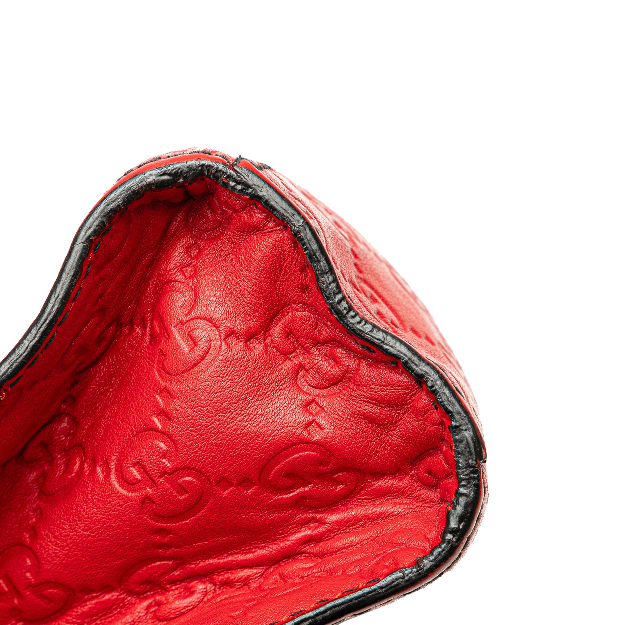 Gucci | Pre-Owned Medium Guccissima Emily Shoulder Bag | Red