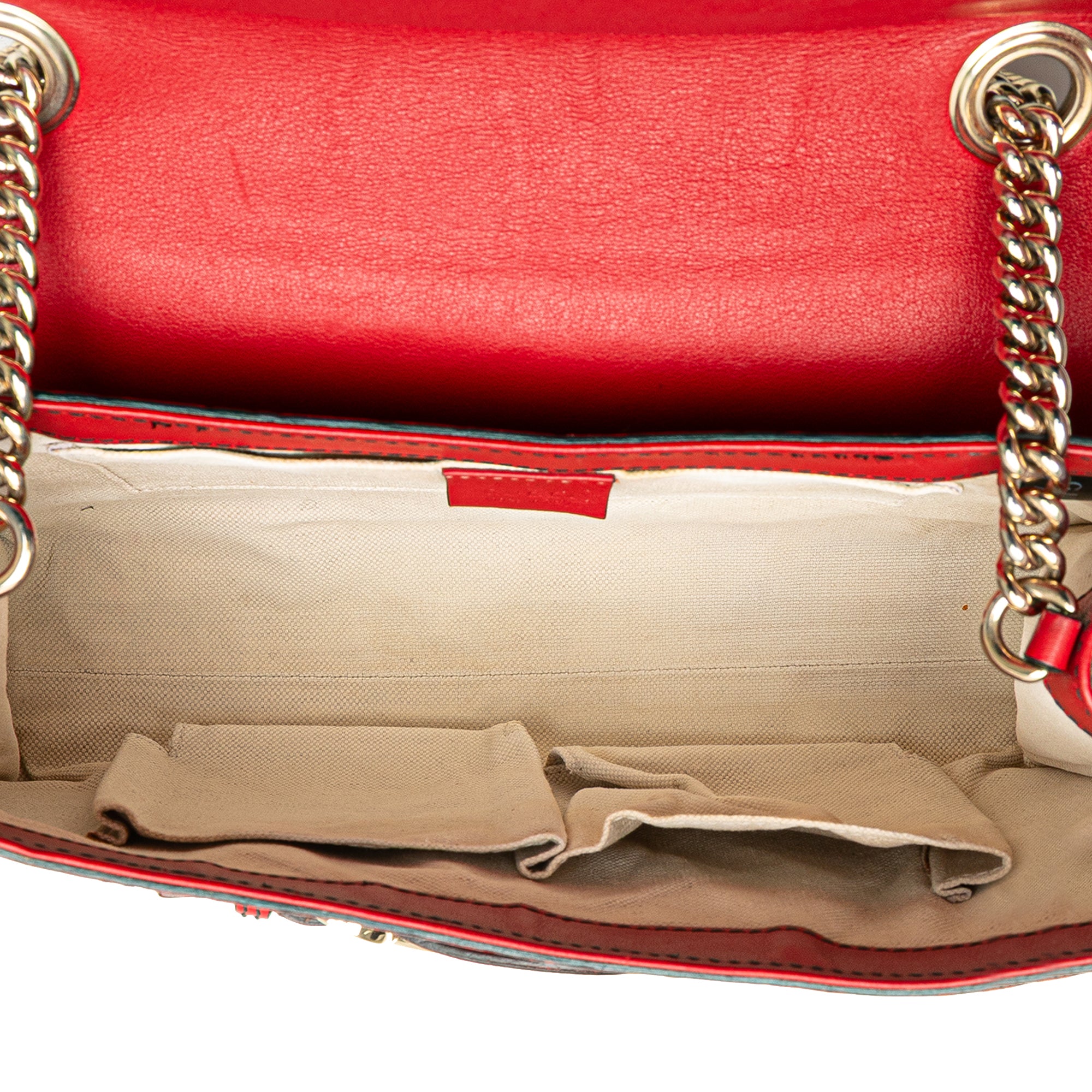 Gucci | Pre-Owned Medium Guccissima Emily Shoulder Bag | Red