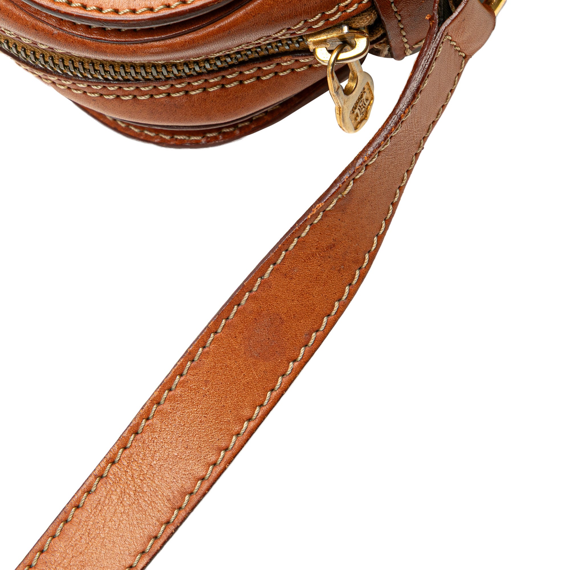 Celine | Pre-Owned Macadam Coated Canvas Crossbody | Brown