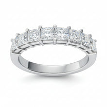 2.00 CT Princess Natural Diamond | Fashion Ring | 18K White Gold | G-H Color | VS Clarity