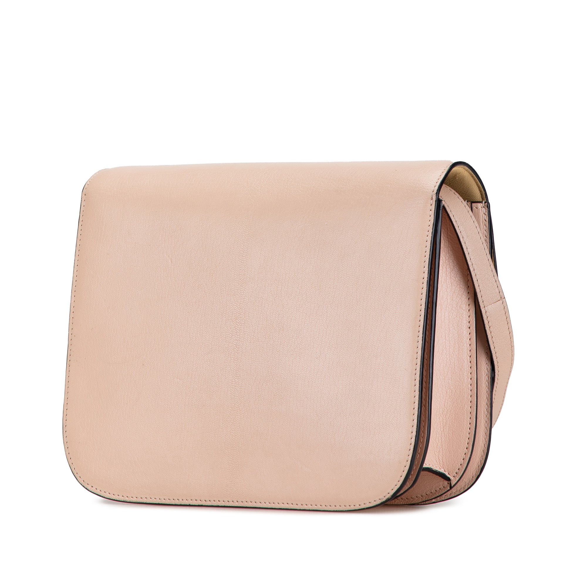 Celine | Pre-Owned Medium Calfskin Classic Box - III | Pink/Light Pink