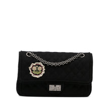 Chanel | Pre-Owned Reissue Wool Shoulder Bag | Black