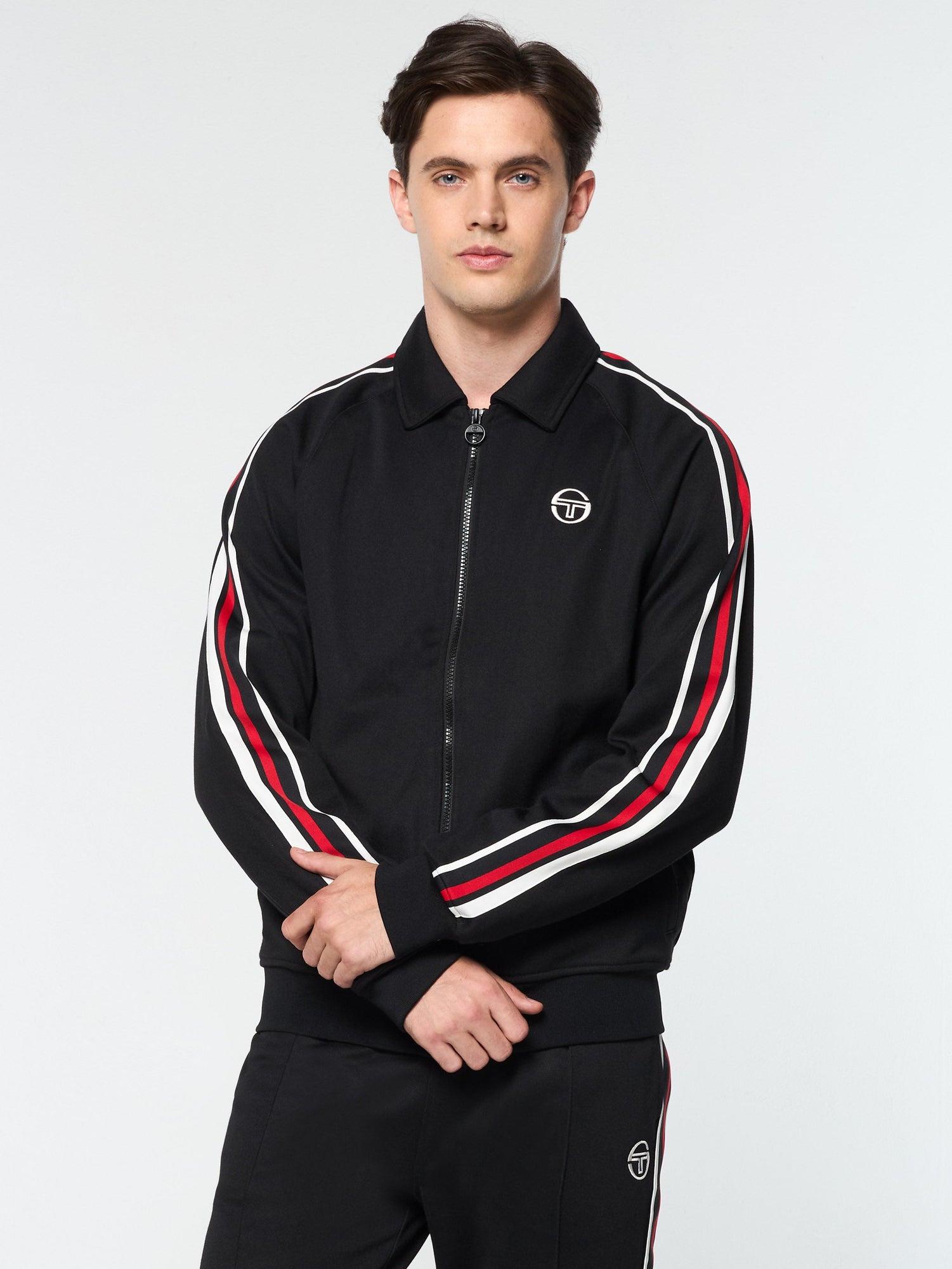 Men | Renshaw Tape Track Top | Black