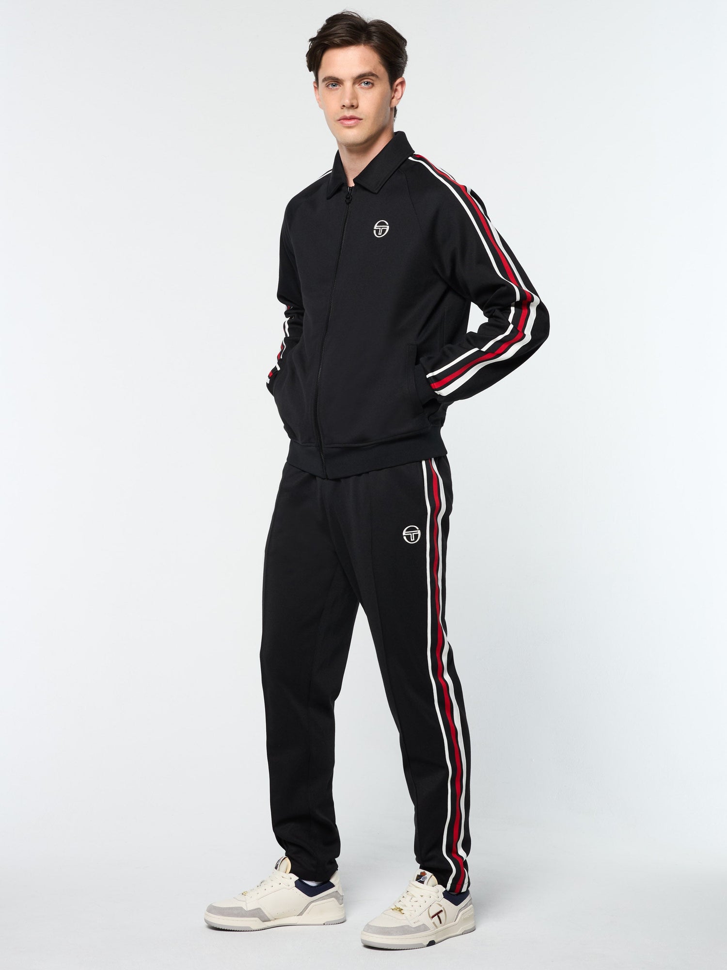 Men | Renshaw Tape Track Top | Black