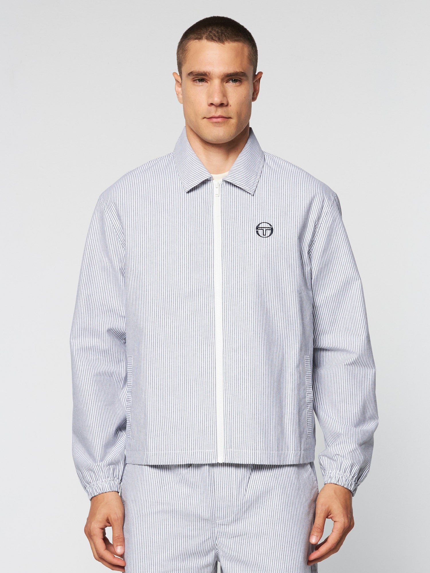 Men | Benvolio Oxford Jacket | Maritime Blue