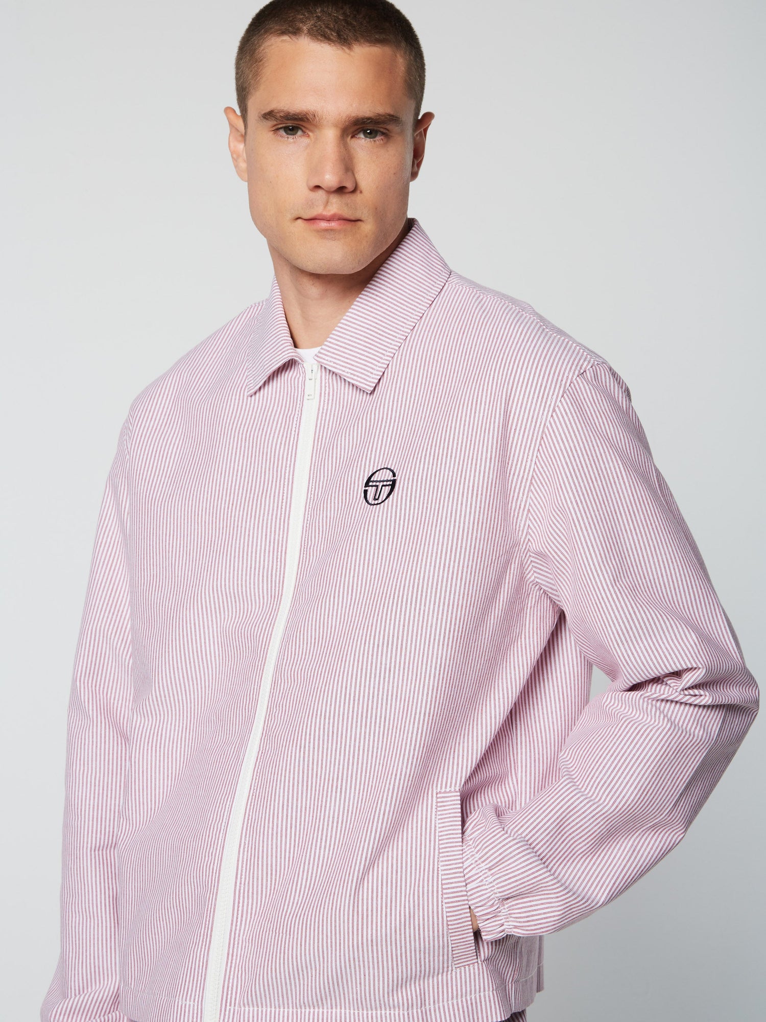 Men | Benvolio Oxford Jacket | Wild Rose