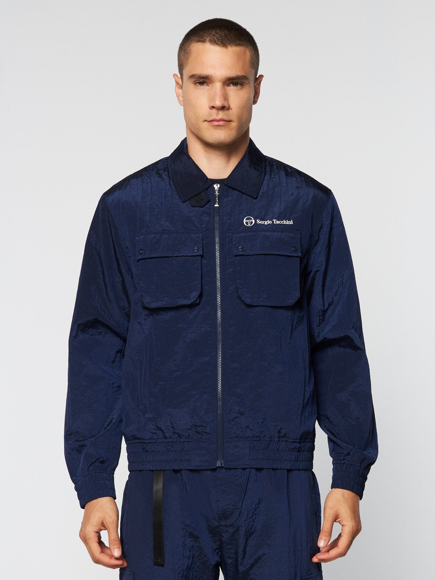 Men | Devonte Track Jacket | Maritime Blue