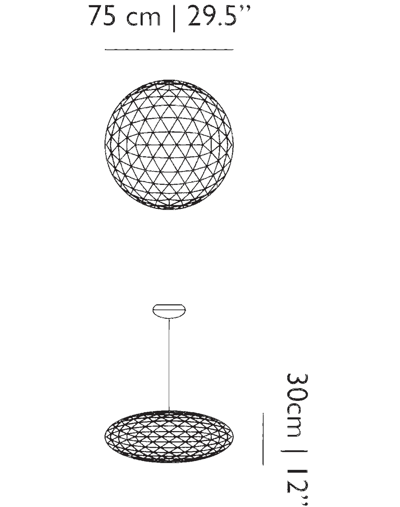 UL Raimond | Zafu 75 | Dimm 110V | Stainless Steel