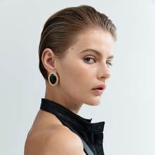 Noir Earrings | 18K Gold-Plated on Brass