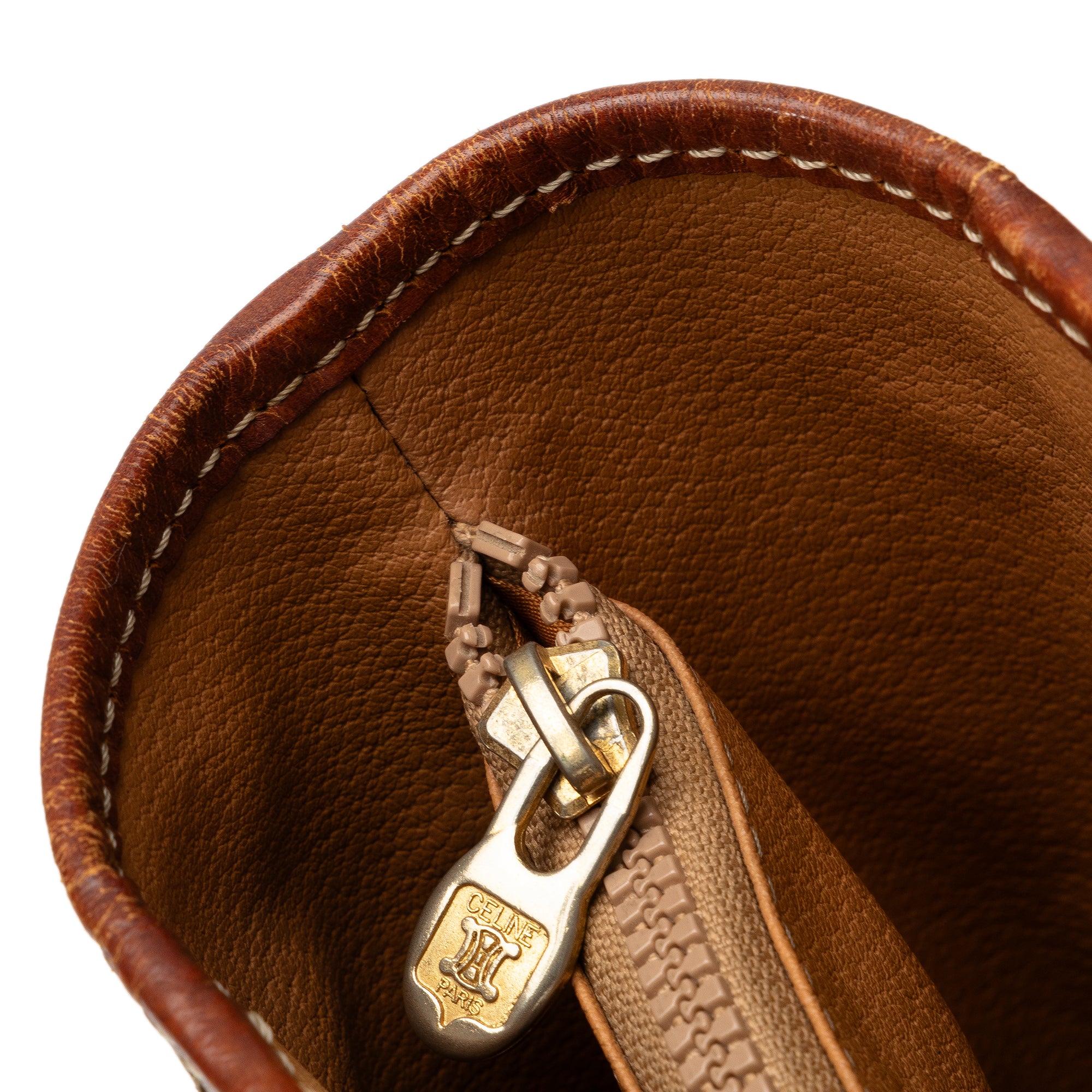 Celine | Pre-Owned Macadam Tote | Brown