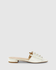 Women | Until We Meet Stud Slide | Cream