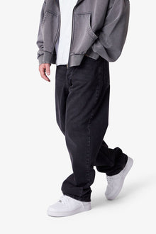 Ultra Baggy Denim | Stone Wash Black